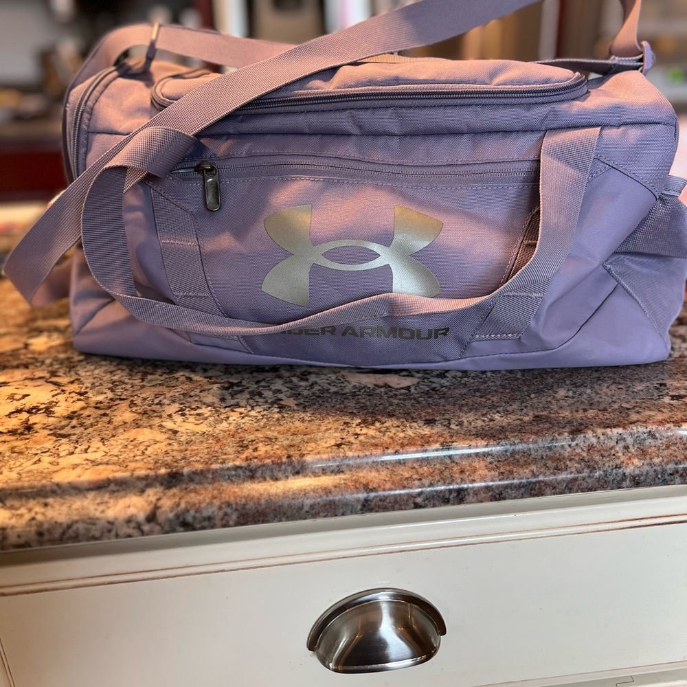 Under Armour Purple Duffel Bag